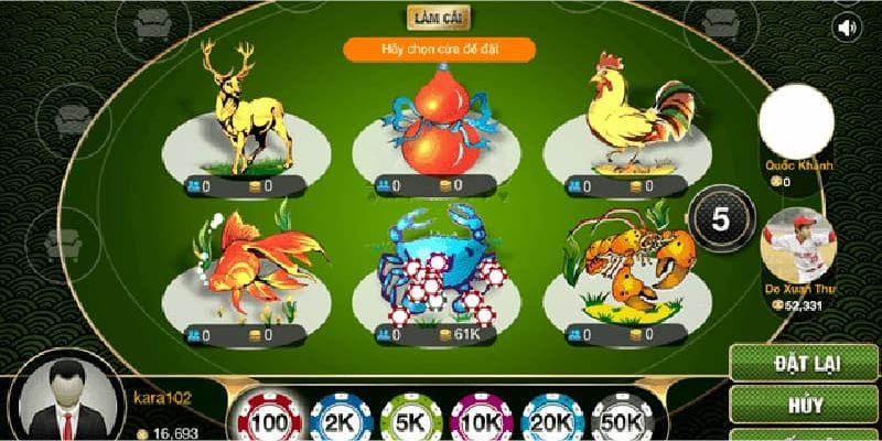 Bầu cua là trò chơi hấp dẫn bạn nên tham gia ngay hôm nay