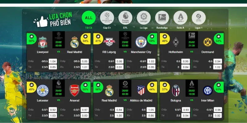 Một vài thể loại cược hấp dẫn được nhiều anh em yêu thích